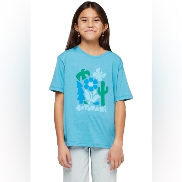 New Cotopaxi Children's Day Hike T Shirt Poolside - Picture 1 of 9